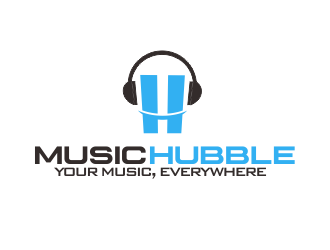 Music Hubble   - Slogan is Your Music, Everywhere logo design by YONK