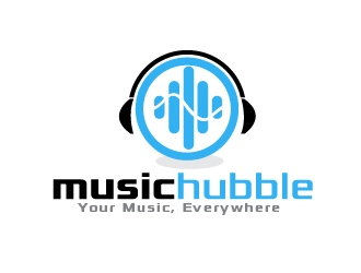 Music Hubble   - Slogan is Your Music, Everywhere logo design by art-design