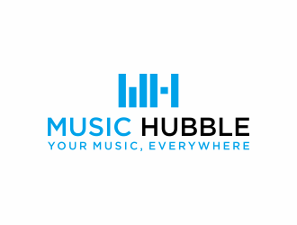 Music Hubble   - Slogan is Your Music, Everywhere logo design by Editor