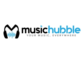 Music Hubble   - Slogan is Your Music, Everywhere logo design by jaize