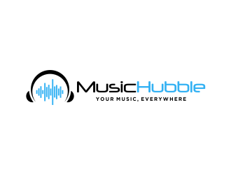 Music Hubble   - Slogan is Your Music, Everywhere logo design by done