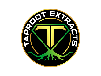 TapRoot Extracts logo design by haze