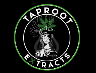 TapRoot Extracts logo design by axel182