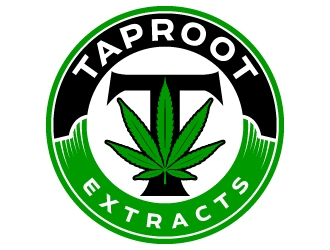 TapRoot Extracts logo design by jaize