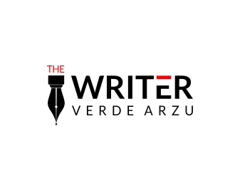 The Writer, Verde Arzu  logo design by Louseven
