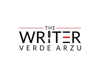 The Writer, Verde Arzu  logo design by Louseven