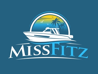 Miss Fitz logo design by DreamLogoDesign