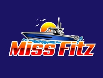 Miss Fitz logo design by DreamLogoDesign