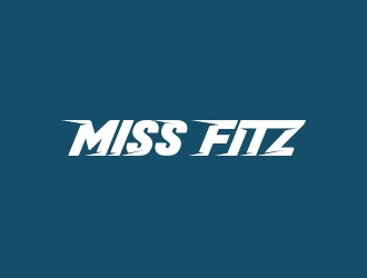 Miss Fitz logo design by Manolo