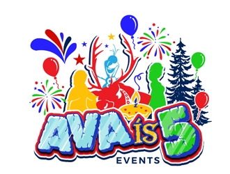 Ava is 5 logo design by DreamLogoDesign