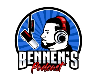 Bennen’s podcast  logo design by Suvendu