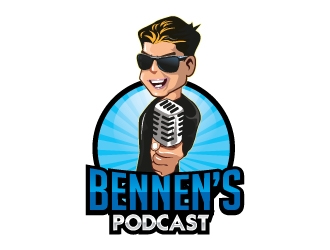 Bennen’s podcast  logo design by Suvendu