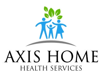 Axis Home Health Services logo design by jetzu