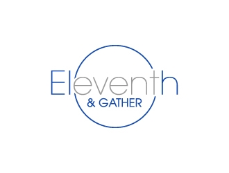 Eleventh & Gather logo design by desynergy
