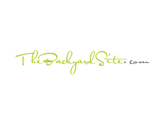 TheBackyardSite.com logo design by Greenlight