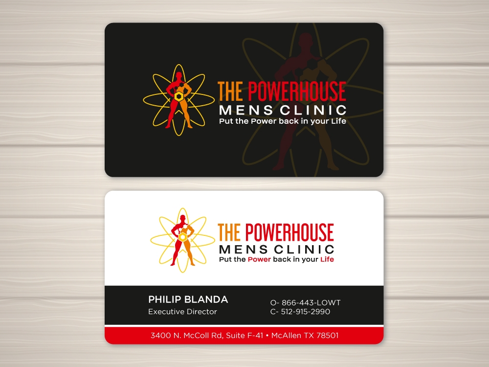 The Powerhouse Mens Clinic logo design by labo