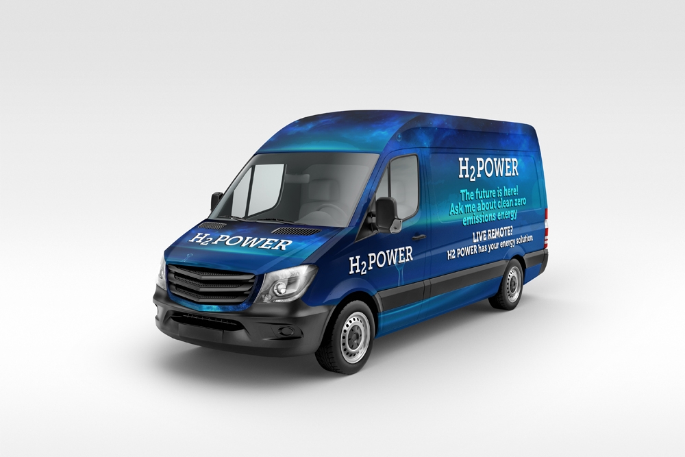 H2 POWER logo design by DreamLogoDesign