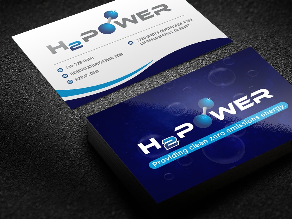 H2 POWER logo design by mattlyn