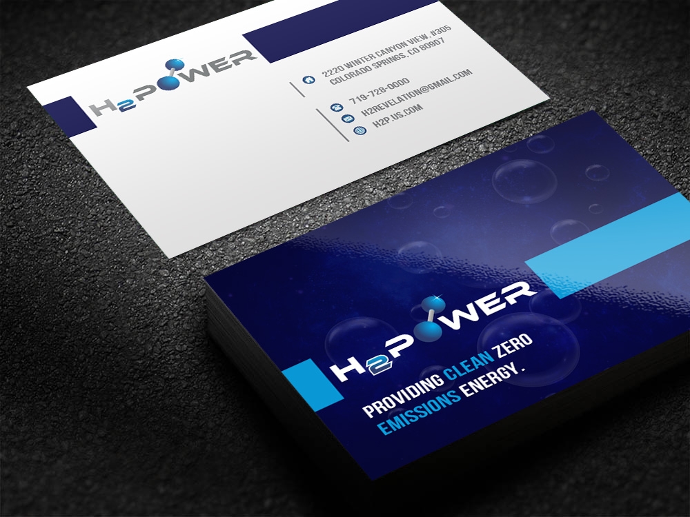 H2 POWER logo design by mattlyn