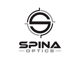 SPINA OPTICS logo design by labo