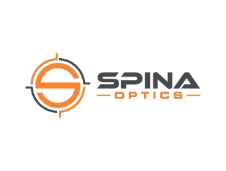SPINA OPTICS logo design by labo