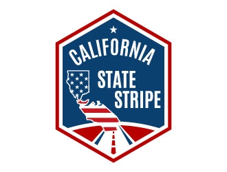 California State Stripe logo design by daywalker