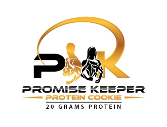 Promise Keeper protein cookie logo design by uttam