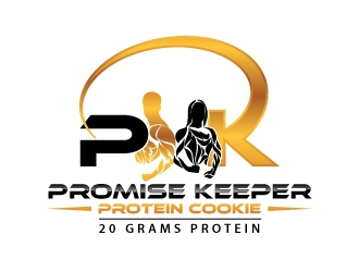 Promise Keeper protein cookie logo design by uttam