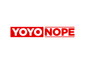 Yoyo nope logo design by maseru