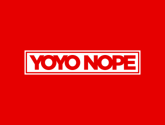 Yoyo nope logo design by maseru