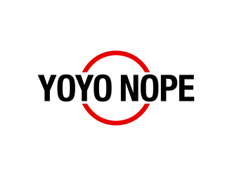 Yoyo nope logo design by maseru