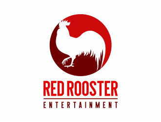 Red Rooster Entertainment logo design by mutafailan