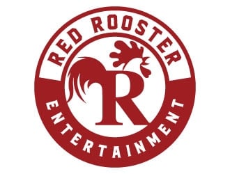 Red Rooster Entertainment logo design by daywalker