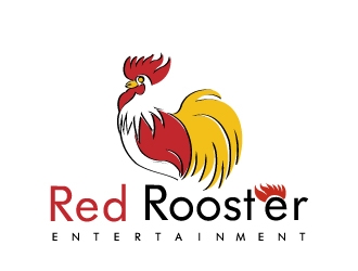 Red Rooster Entertainment logo design by samuraiXcreations