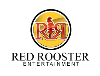 Red Rooster Entertainment logo design by desynergy