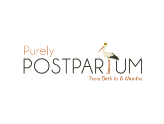 Purely Postpartum logo design by PRN123