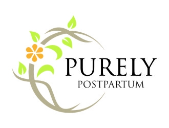 Purely Postpartum logo design by jetzu