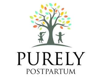 Purely Postpartum logo design by jetzu