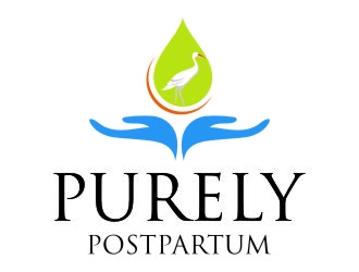 Purely Postpartum logo design by jetzu