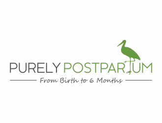 Purely Postpartum logo design by hidro