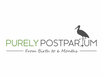 Purely Postpartum logo design by hidro