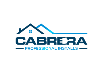 Cabrera Professional Installs  logo design by kimora