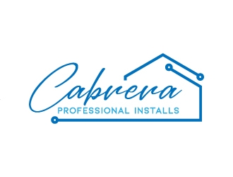 Cabrera Professional Installs  logo design by jaize