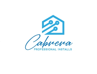 Cabrera Professional Installs  logo design by jaize