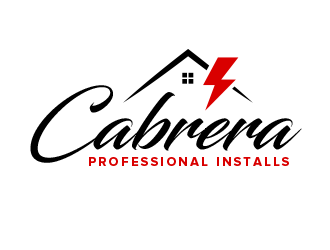 Cabrera Professional Installs  logo design by BeDesign