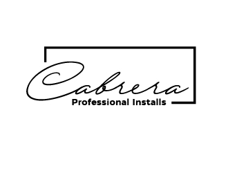 Cabrera Professional Installs  logo design by Marianne