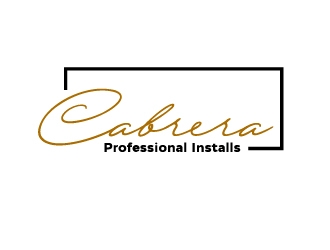 Cabrera Professional Installs  logo design by Marianne