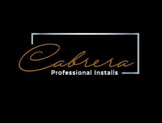 Cabrera Professional Installs  logo design by Marianne