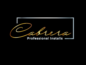 Cabrera Professional Installs  logo design by Marianne