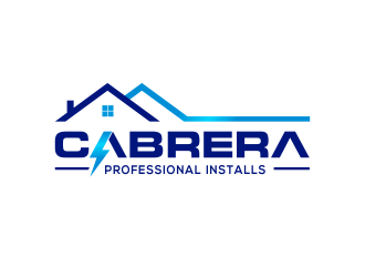 Cabrera Professional Installs  logo design by kimora